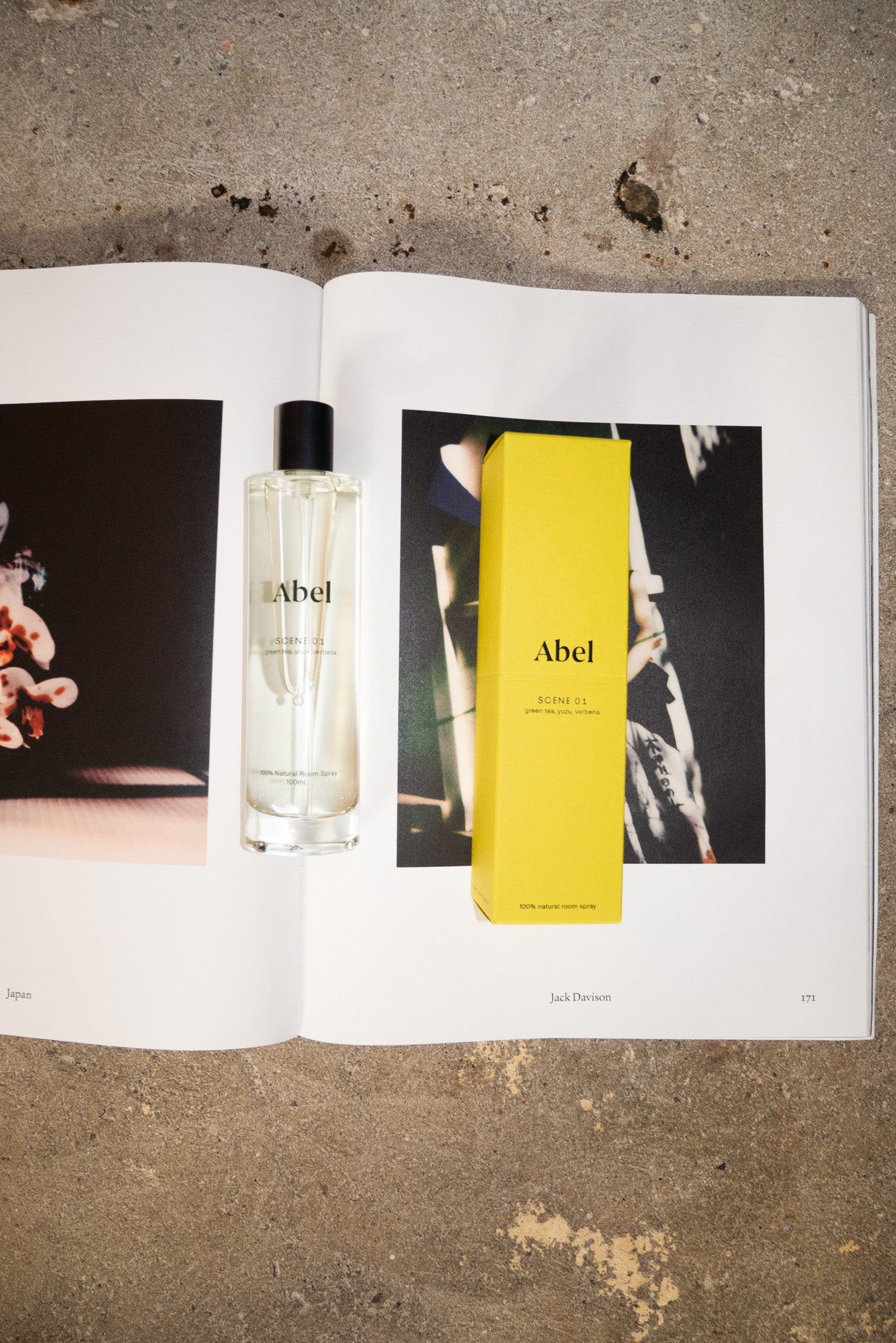 ABEL, Room Spray, Scene 01