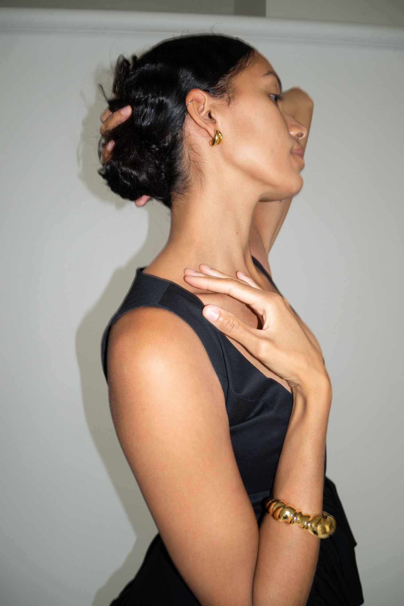 COMPLETEDWORKS, Dollop Earrings, Gold
