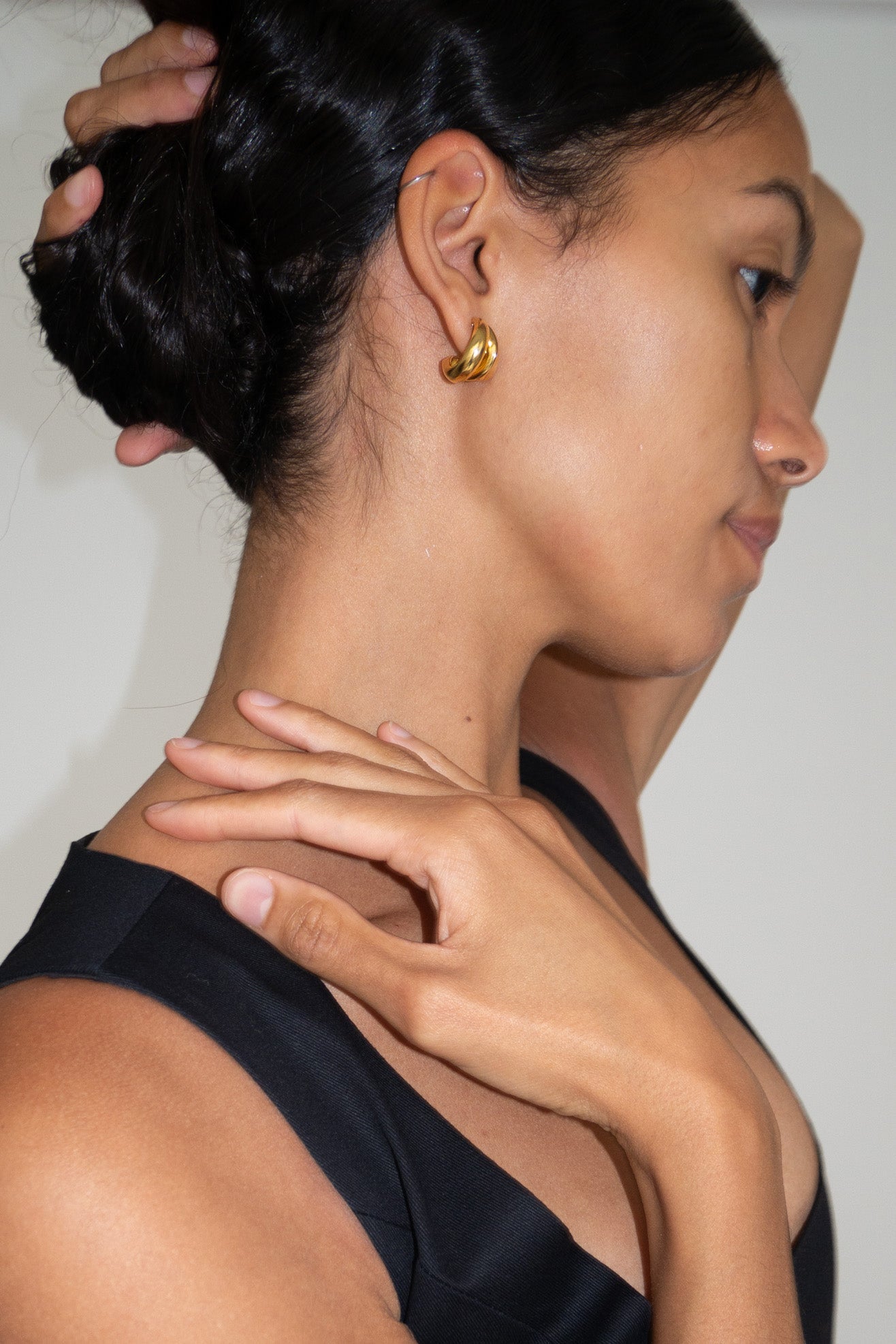COMPLETEDWORKS, Dollop Earrings, Gold