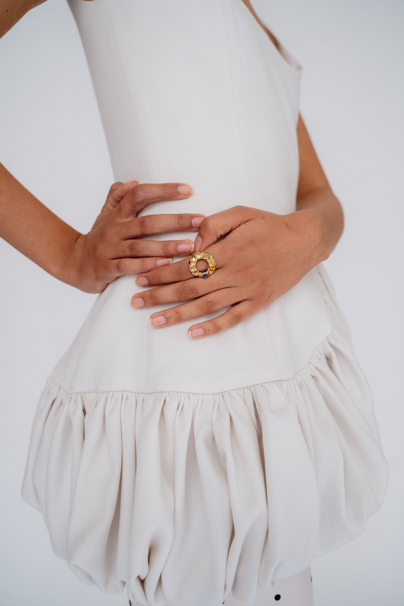 MONDO MONDO, Halo Ring, Gold