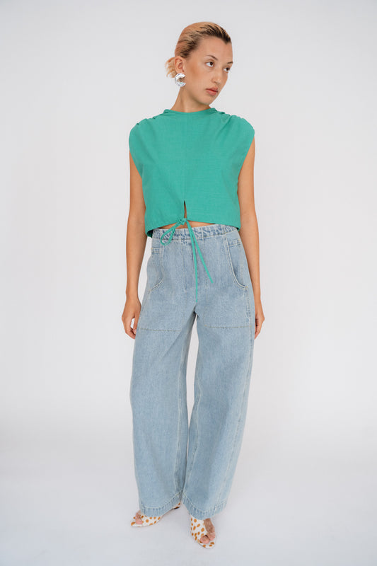 RACHEL COMEY, Tany Pant, Light Wash