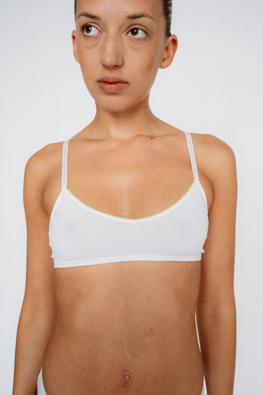 BELLINI BIKINI, Effie Bra, White