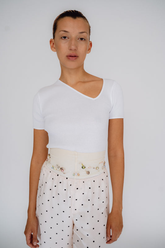 OPÉRASPORT, Ava Seamless Top, White