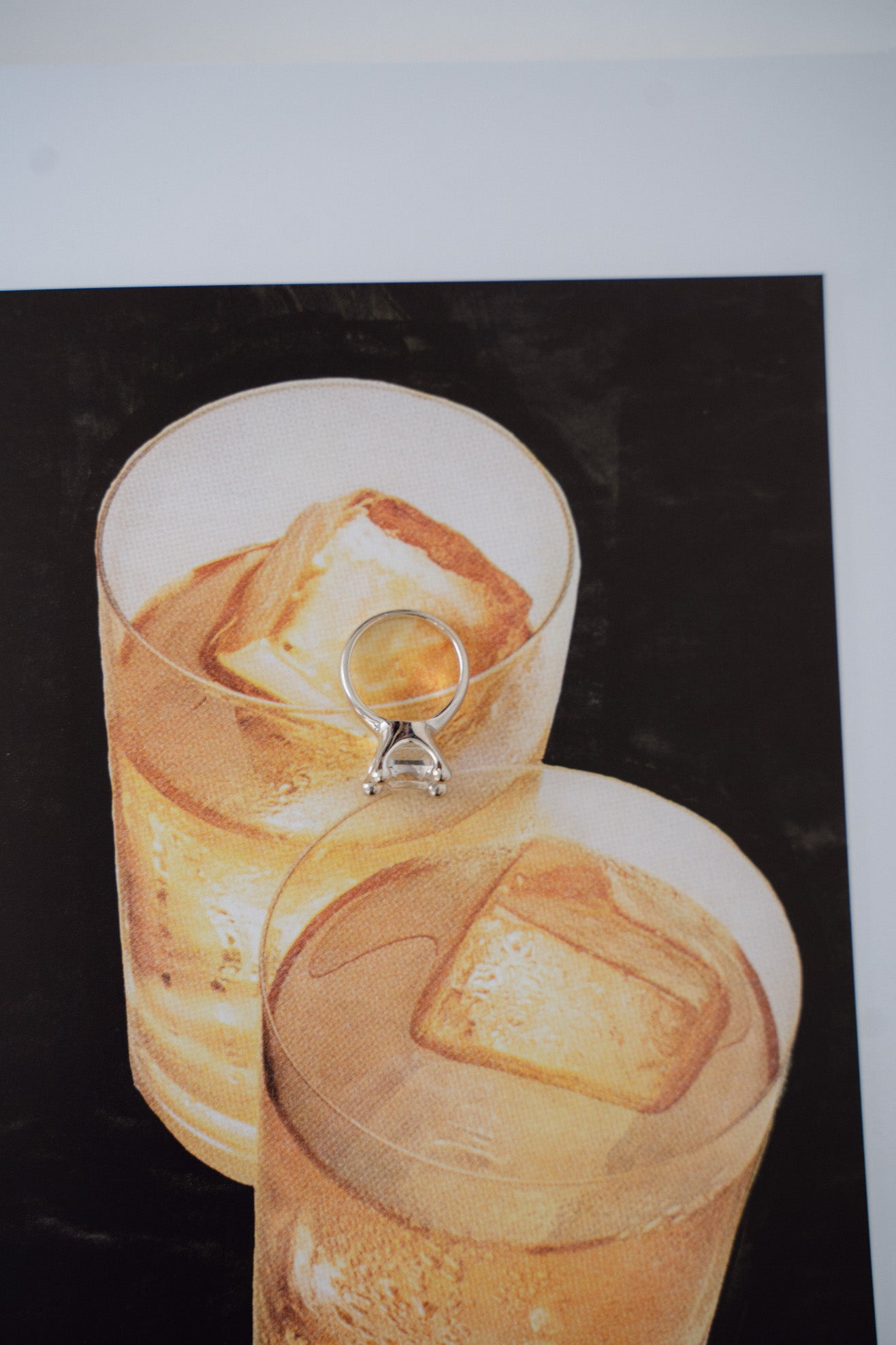 MONDO MONDO, Atomic Square Ring, Silver