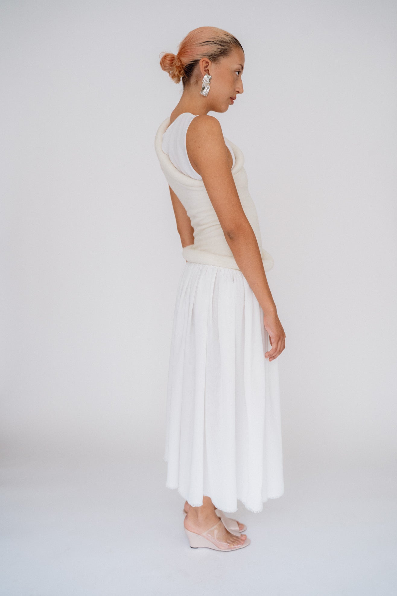 NICKLAS SKOVGAARD, Lindsay Dress, White/Cream