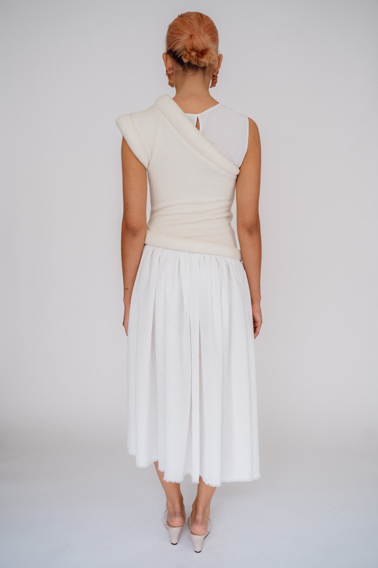 NICKLAS SKOVGAARD, Lindsay Dress, White/Cream