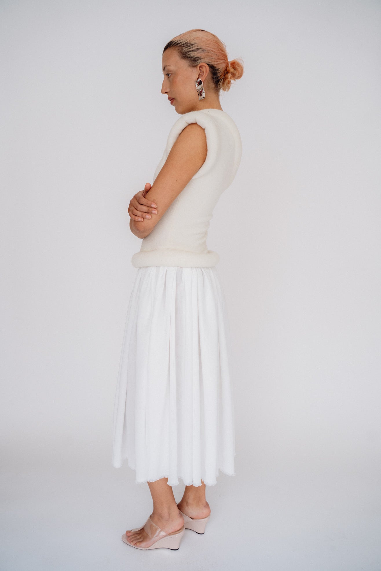 NICKLAS SKOVGAARD, Lindsay Dress, White/Cream