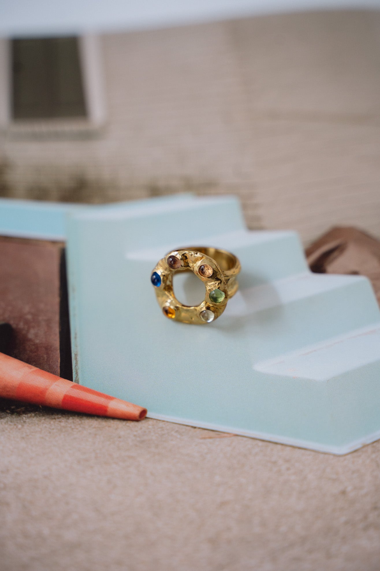 MONDO MONDO, Halo Ring, Gold