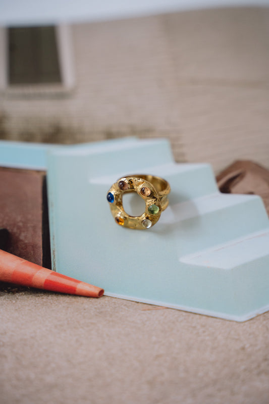 MONDO MONDO, Halo Ring, Gold