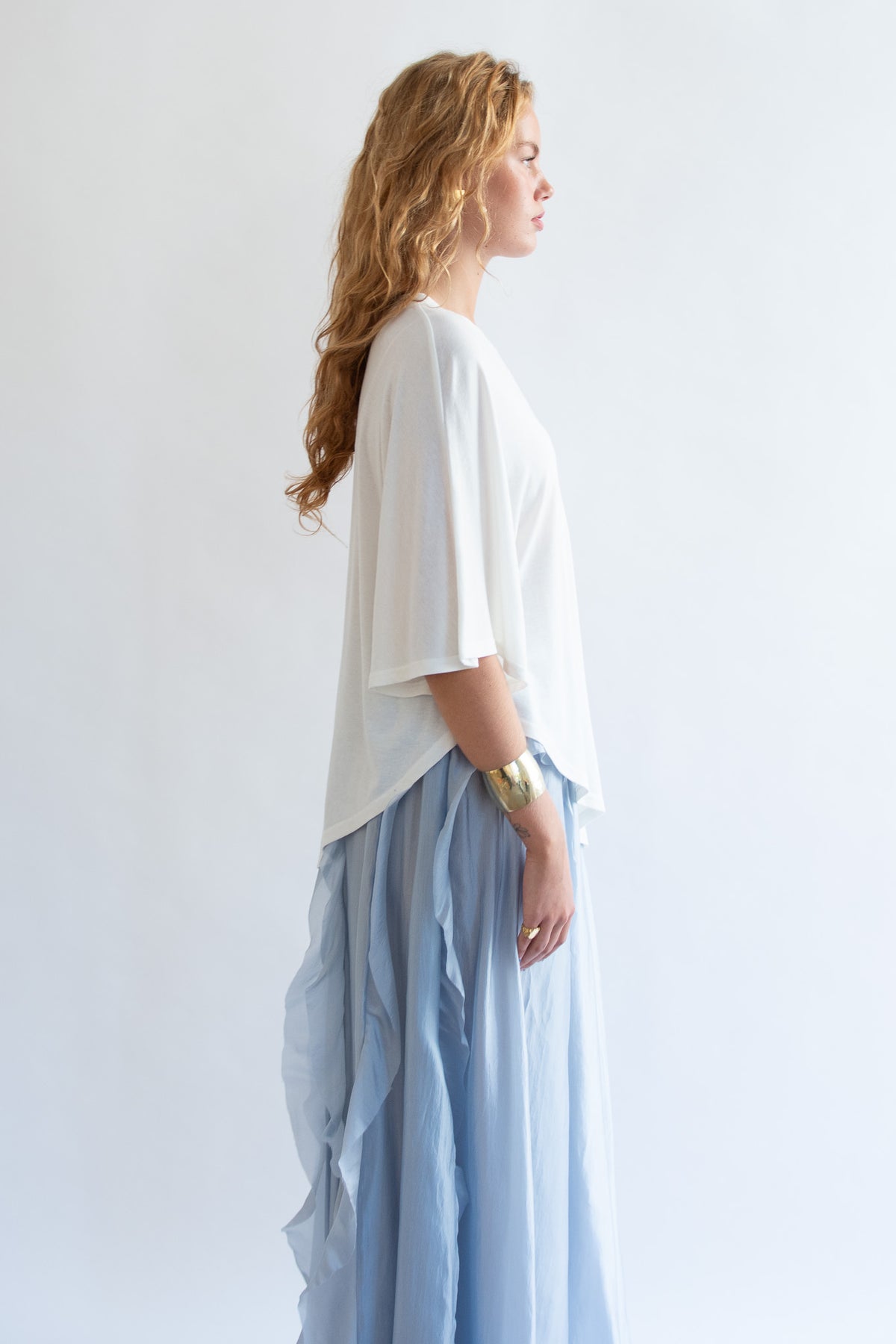 THE GARMENT, Breanna Asymmetric Top, Cream