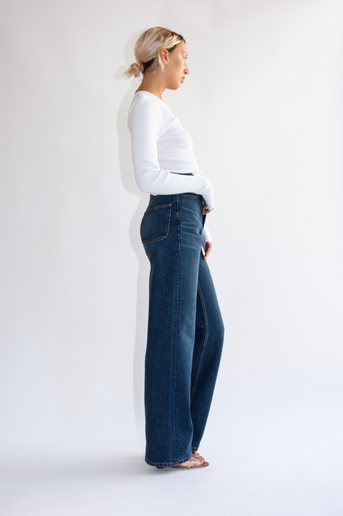 JESSE KAMM, Alta Jeans, Medium Roast