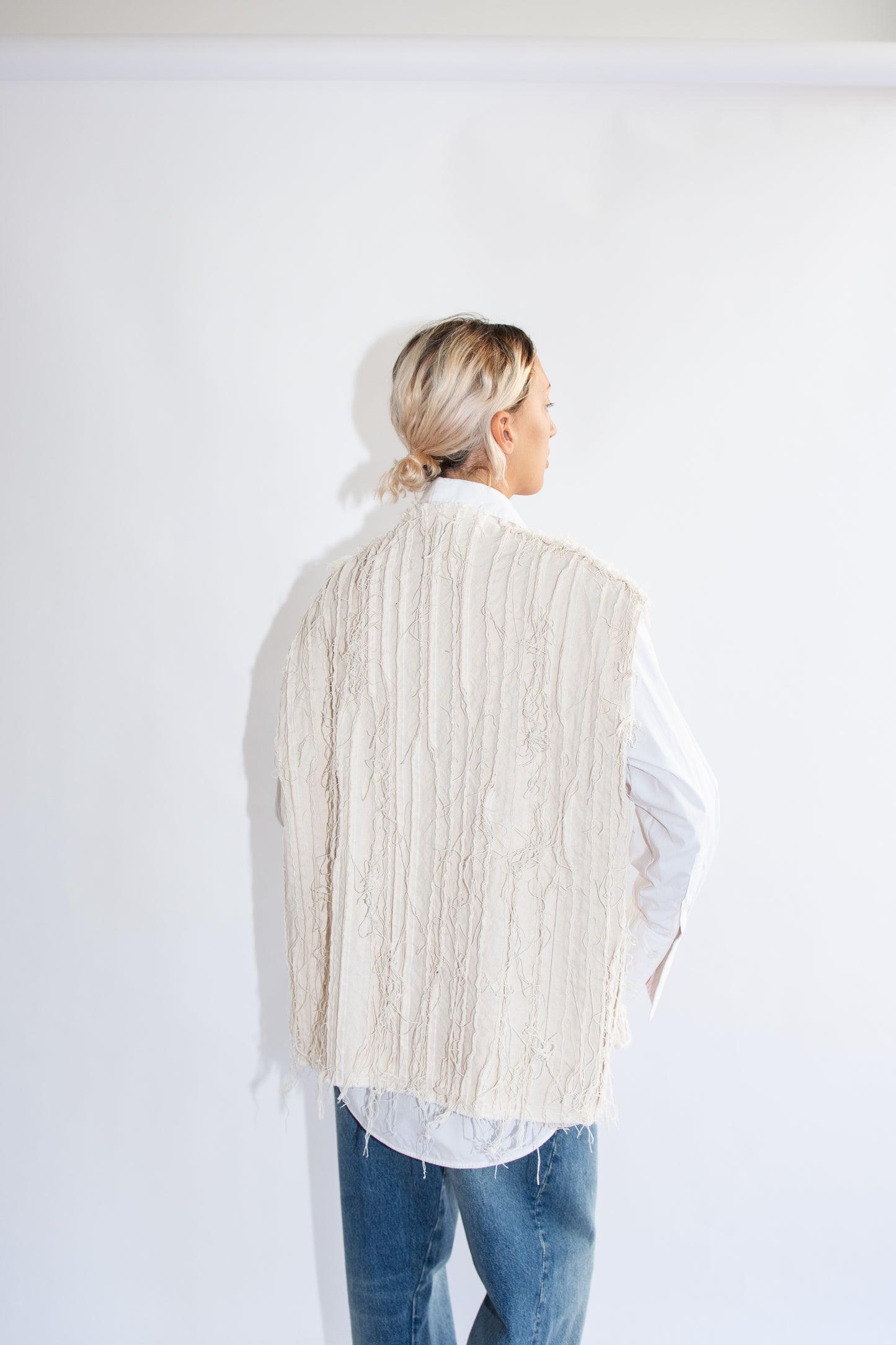 JESSE KAMM, Baleen Vest, Natural