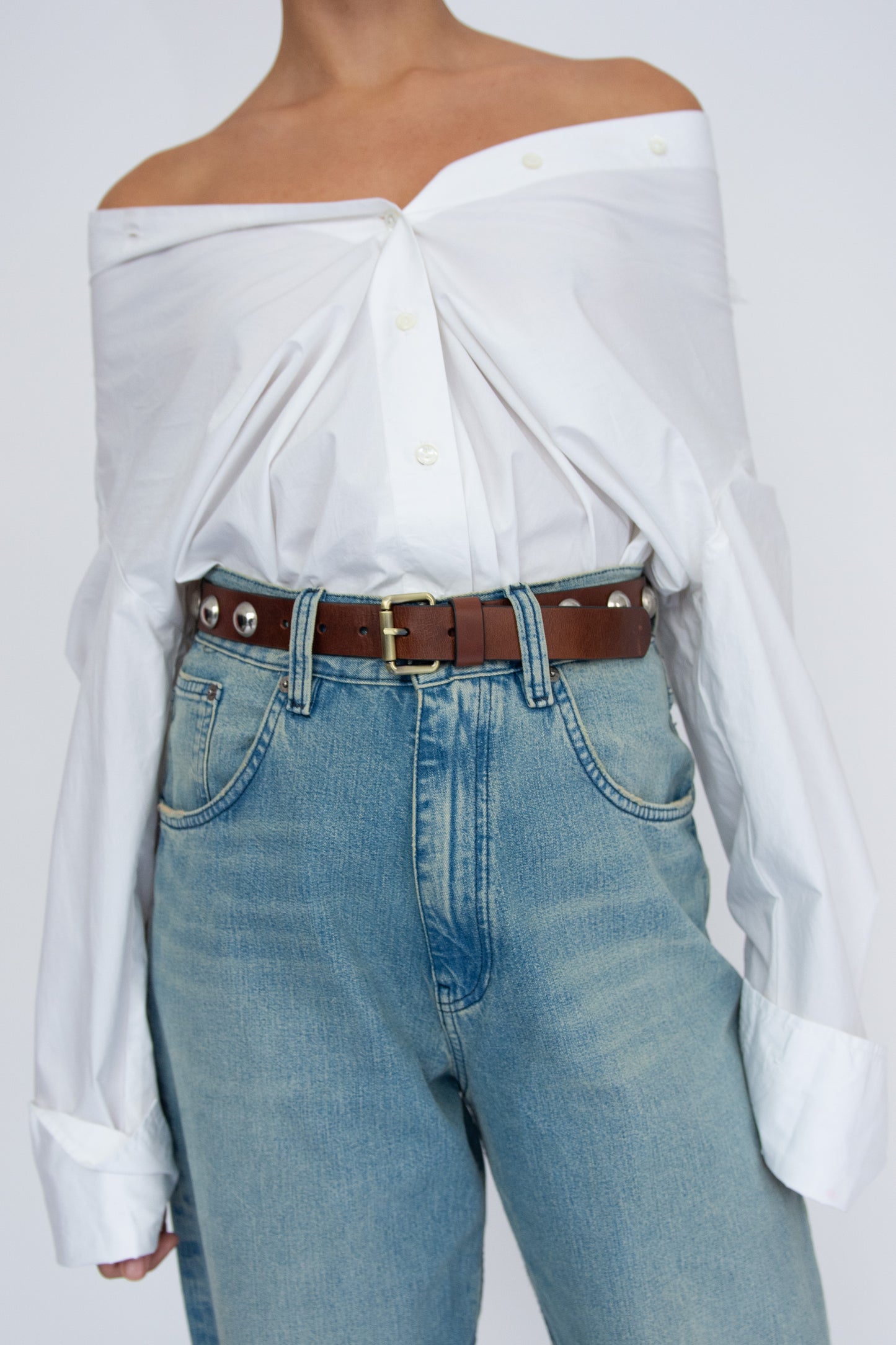 RACHEL COMEY, Studded Belt, Saddle