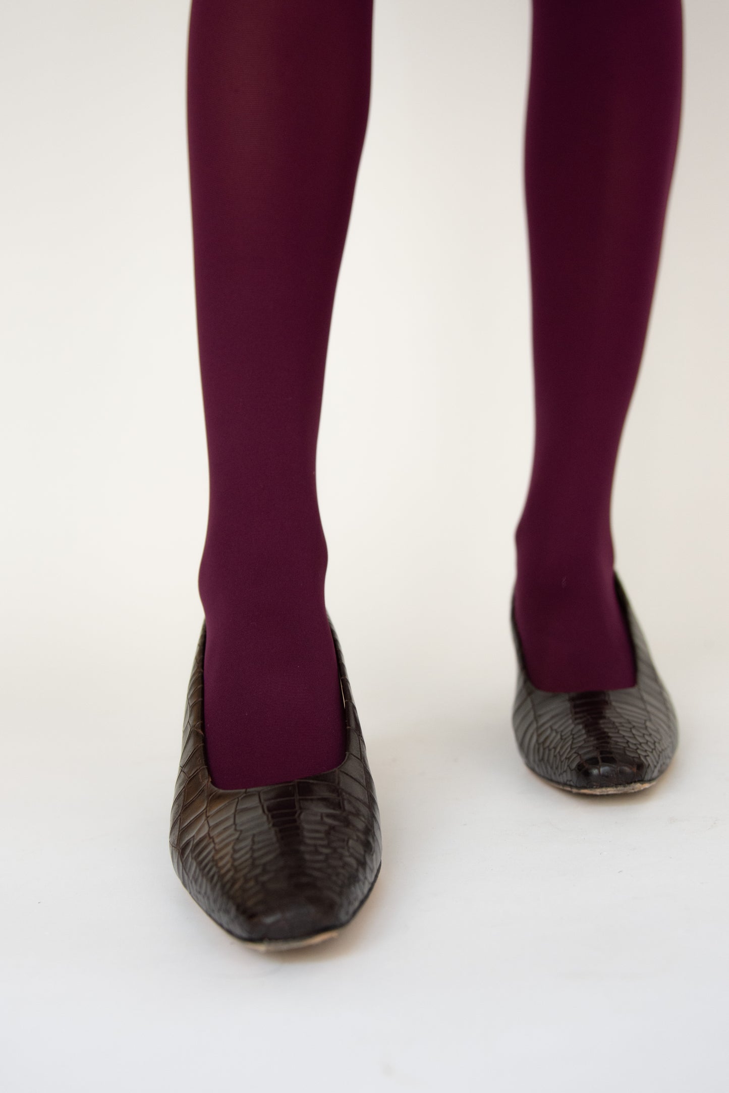 MR. LARKIN, Herring Heel, Mahogany Croc