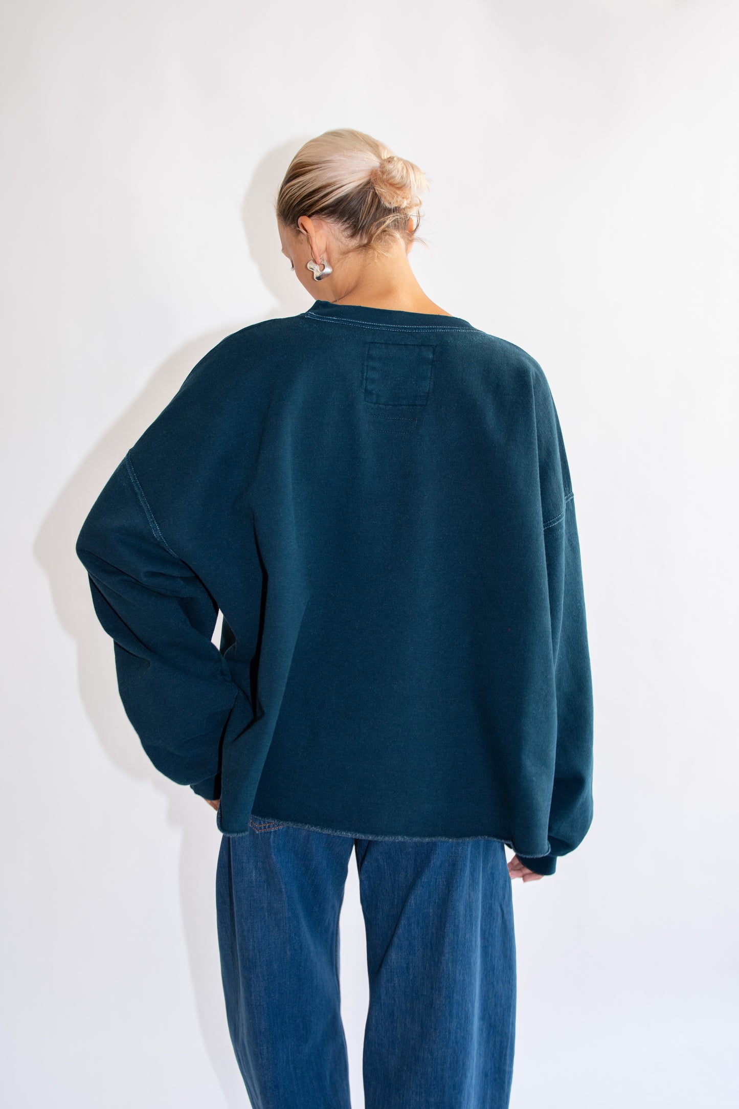 RACHEL COMEY, Fonder Sweatshirt, Teal