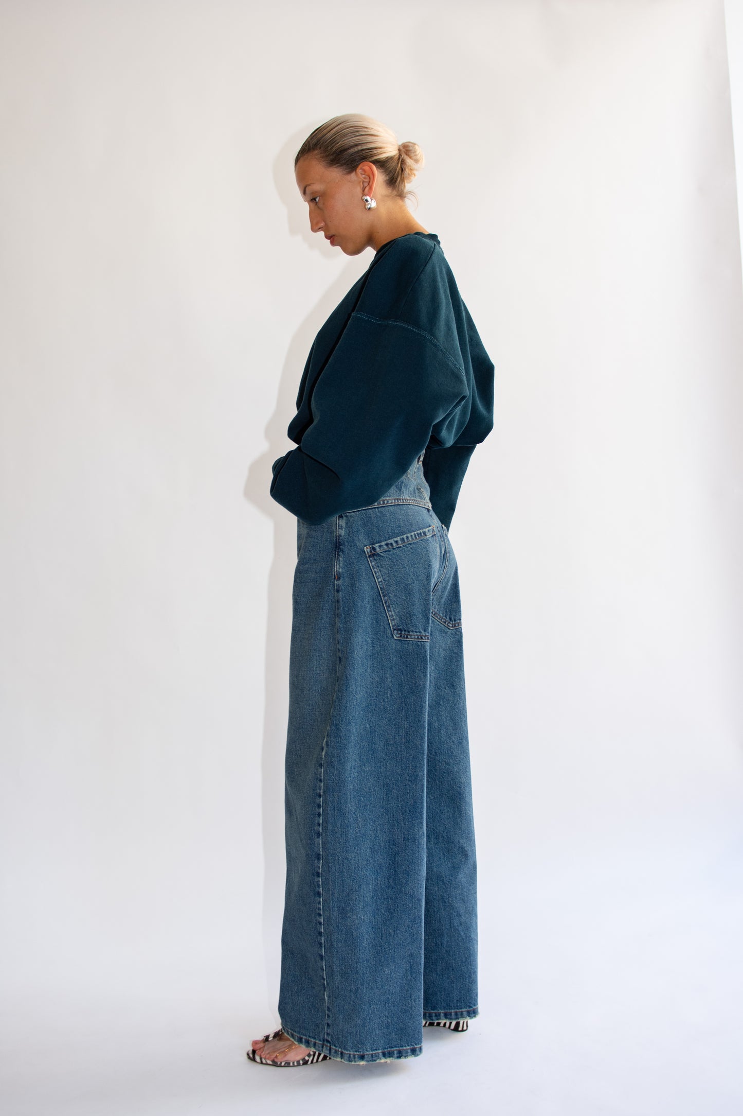 RACHEL COMEY, Mae Pant, Aged Indigo