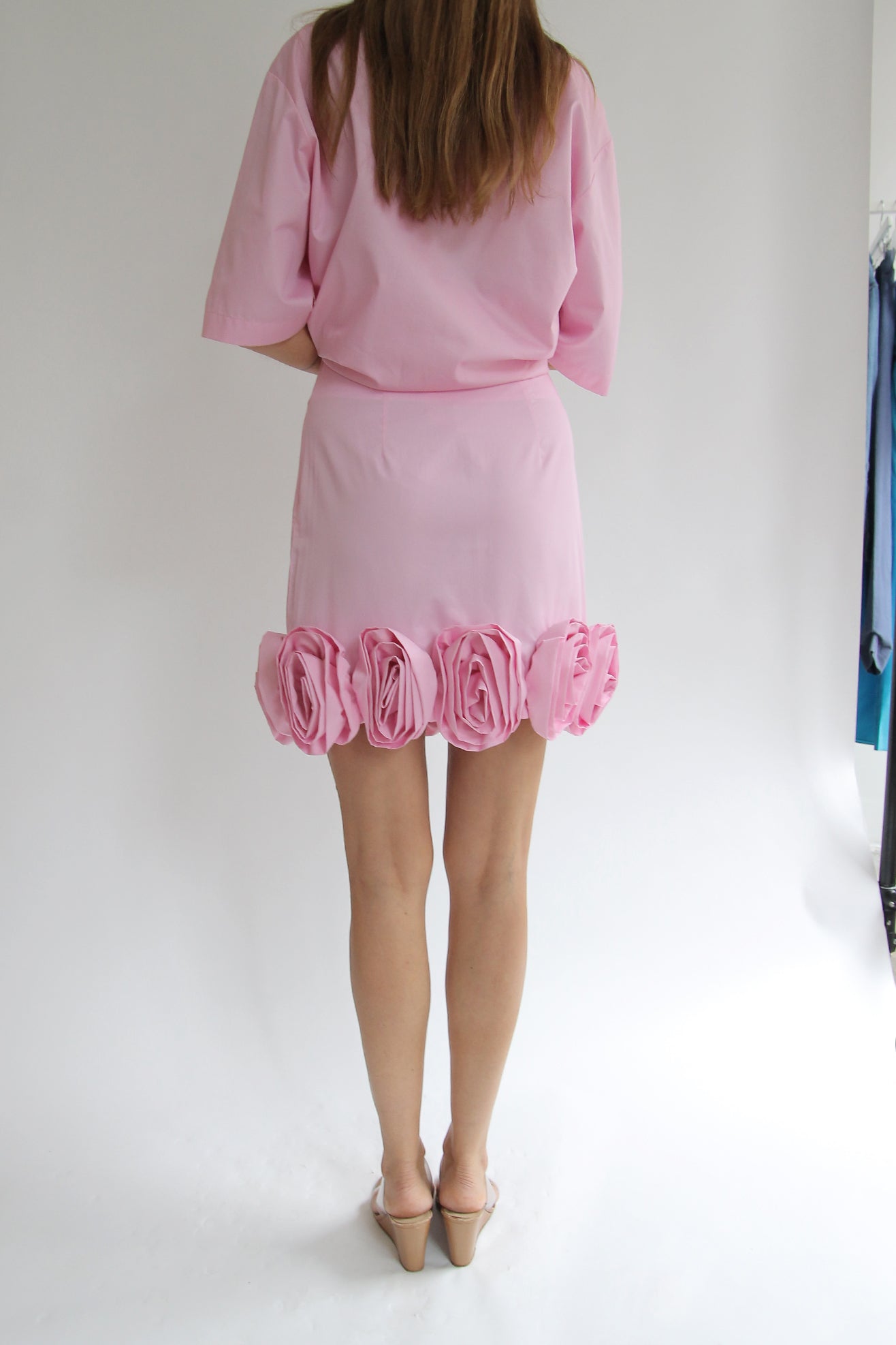 MR. LARKIN, Babette Skirt, Carnation