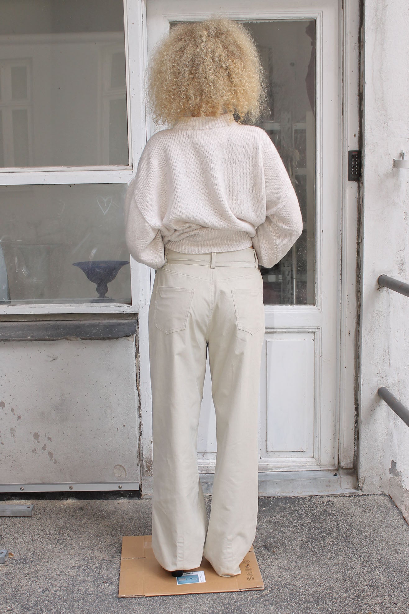 MR. LARKIN, Betty Corduroy Jean, Stone
