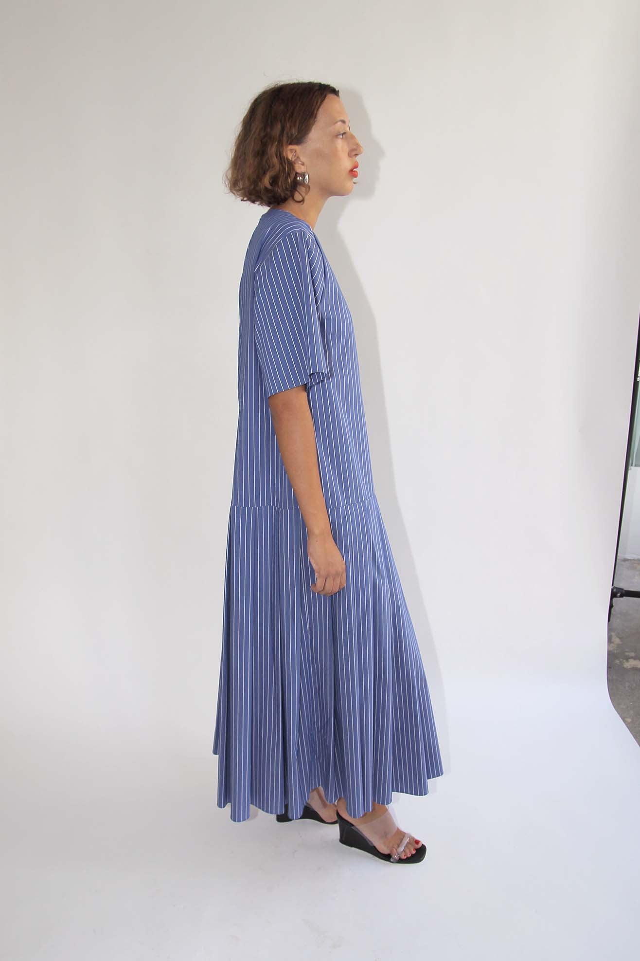 MR. LARKIN, Mona Dress, Admiral Blue