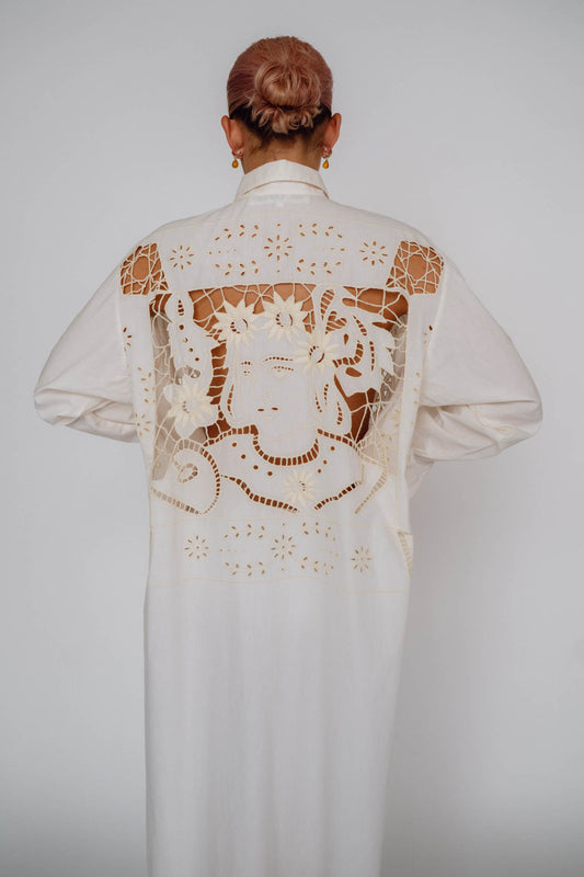 MR. LARKIN, Nora Cutaway Dress, Flower Child
