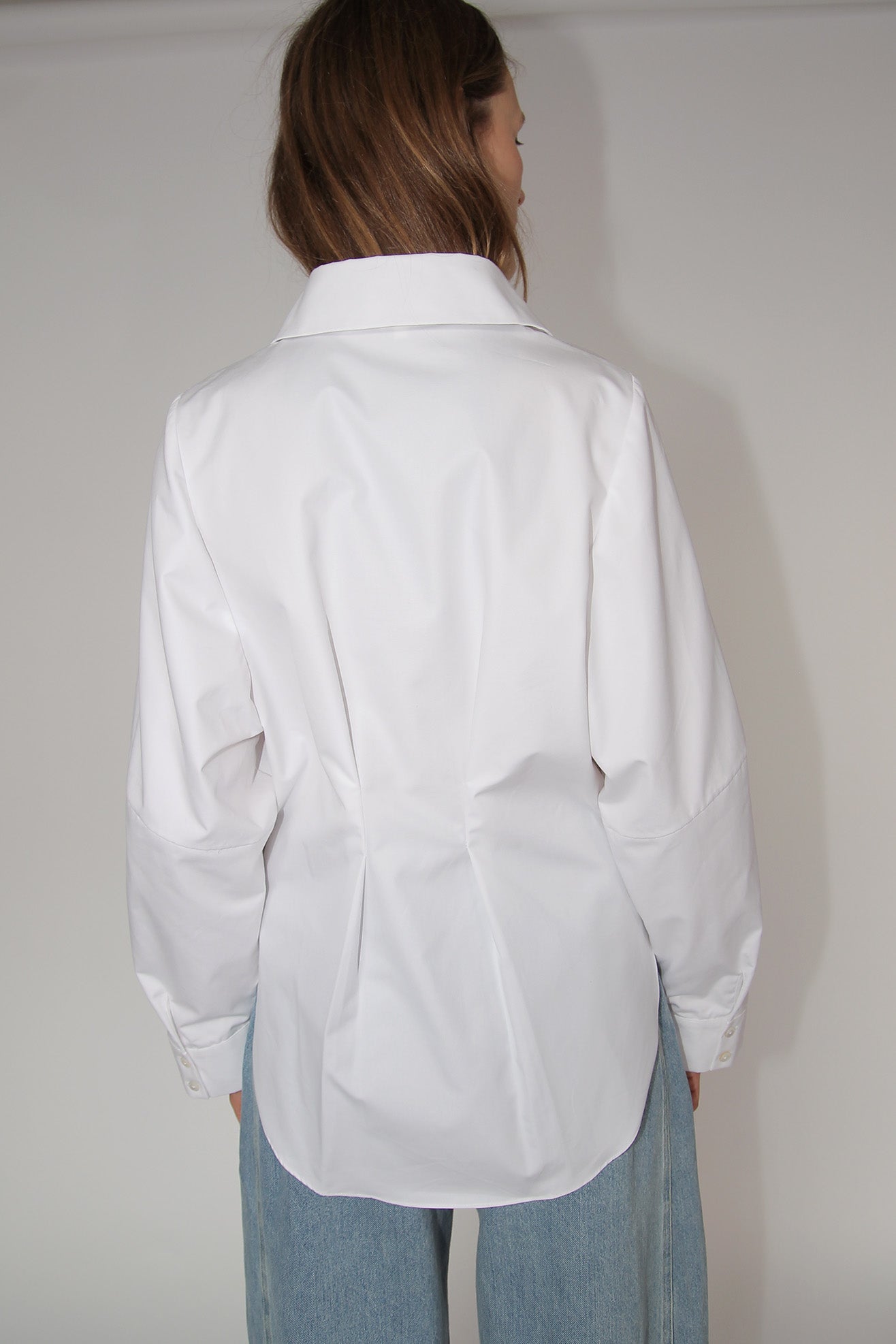 MR. LARKIN, Roberta Corset Shirt, Off White