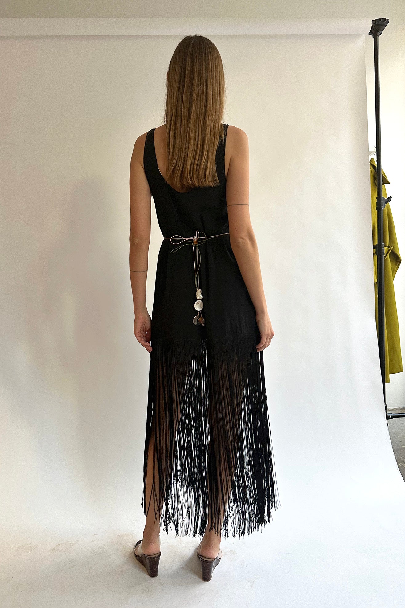 MR. LARKIN, Tassel Slip Dress