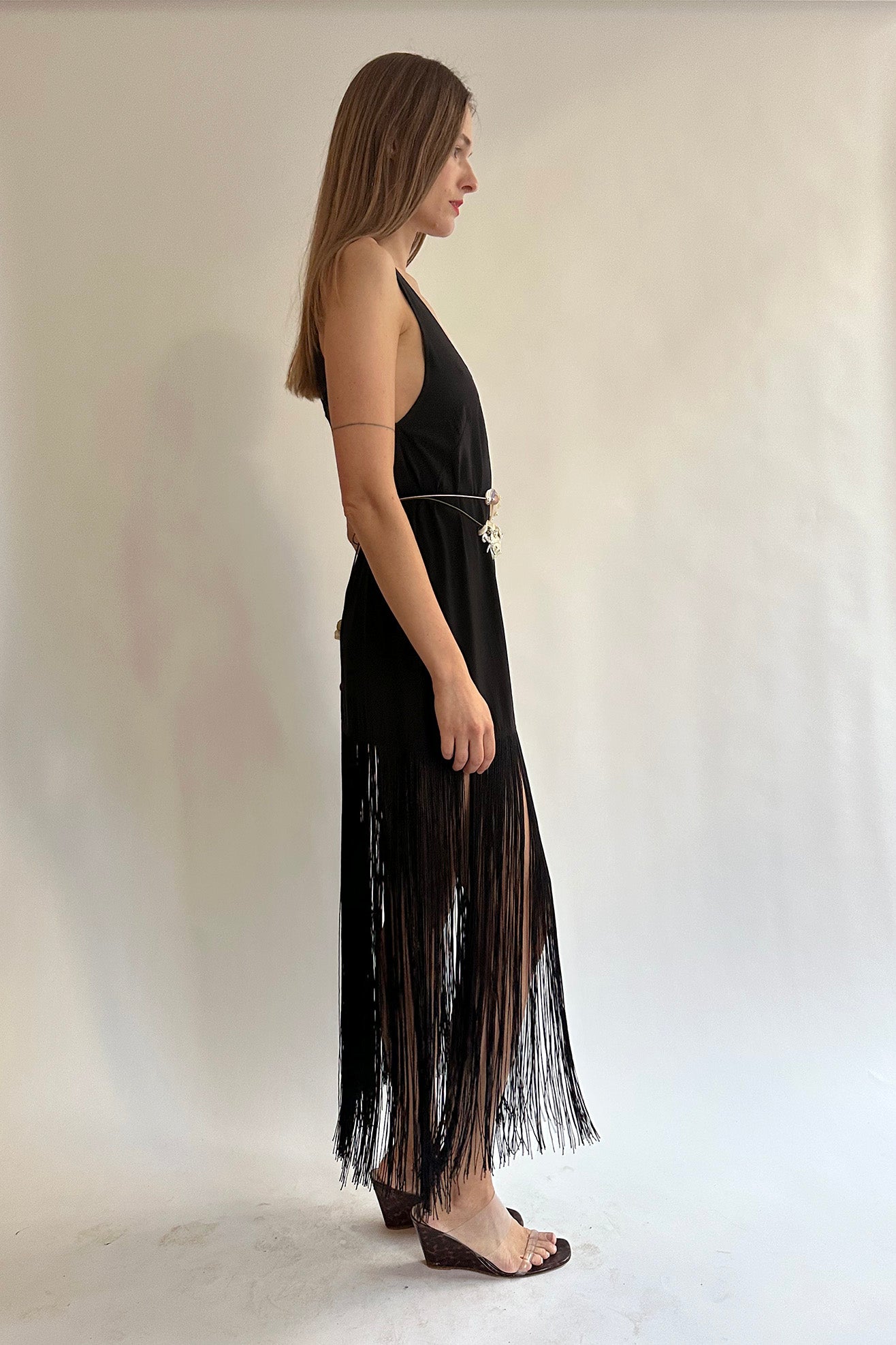 MR. LARKIN, Tassel Slip Dress