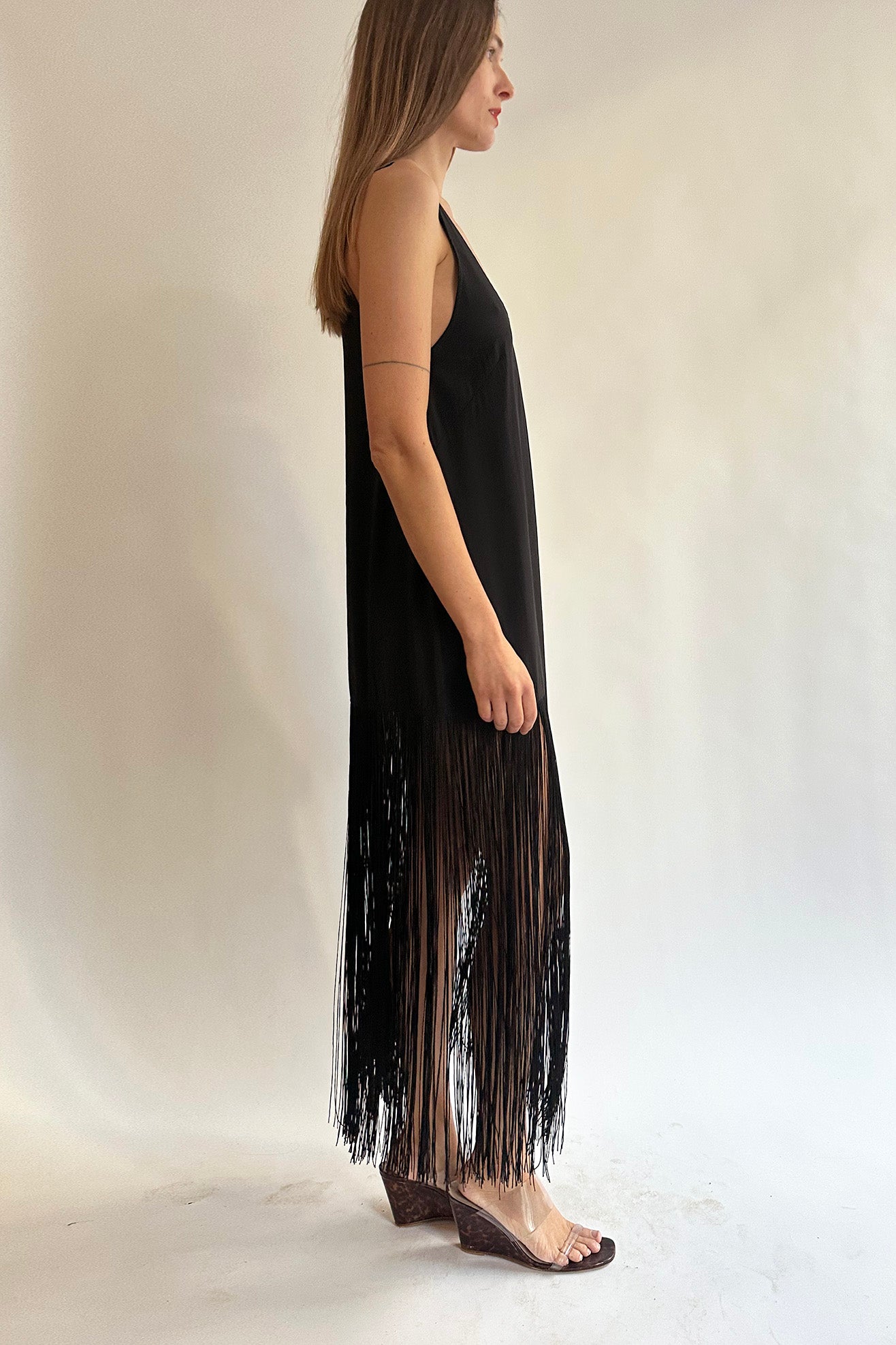 MR. LARKIN, Tassel Slip Dress