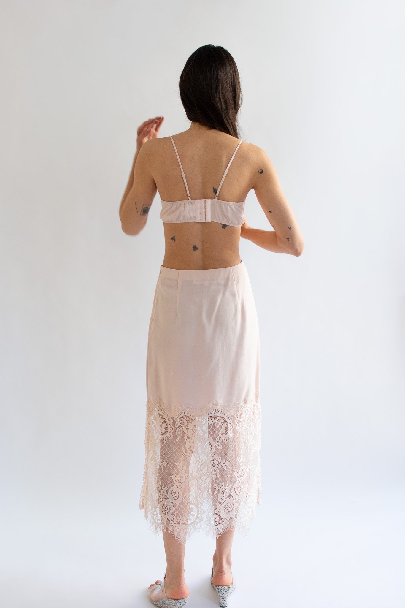 MR. LARKIN, Petite Bralette, Pale Peach