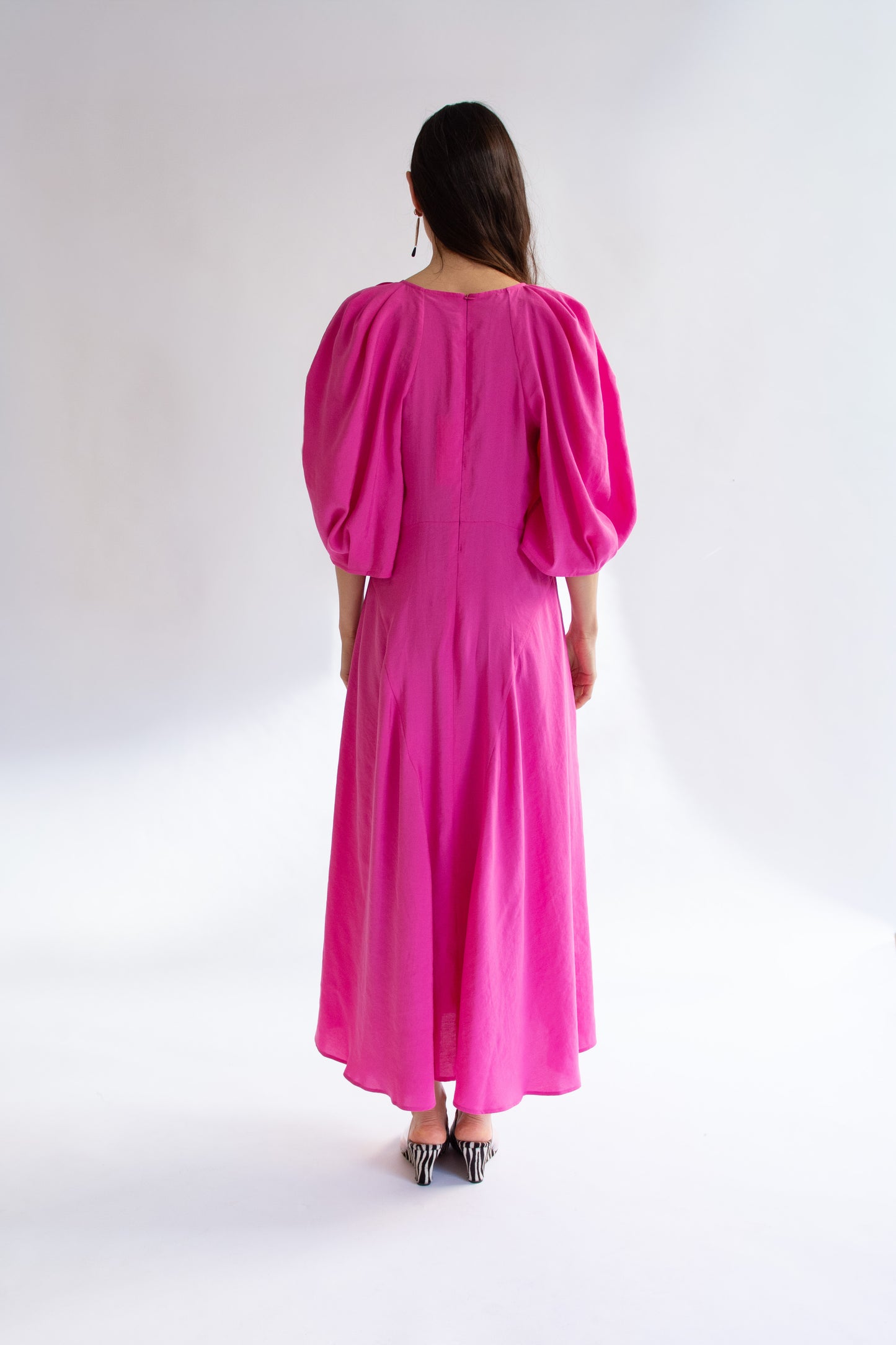 MR. LARKIN, Lexi V-neck Dress, Argon