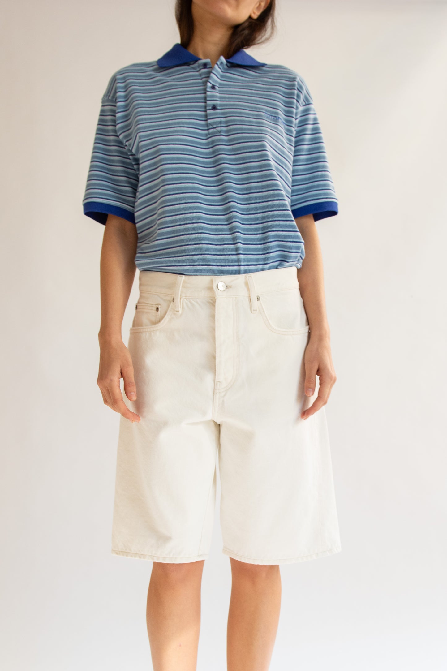 SUNFLOWER, Wide Twist Short, Vintage White