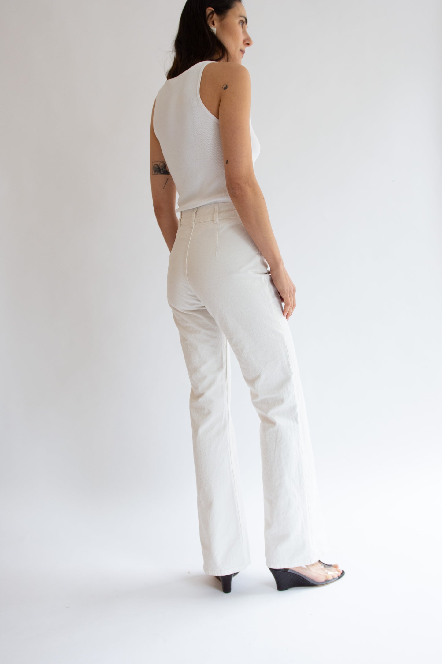 JESSE KAMM, Les Deux Pants, Salt White