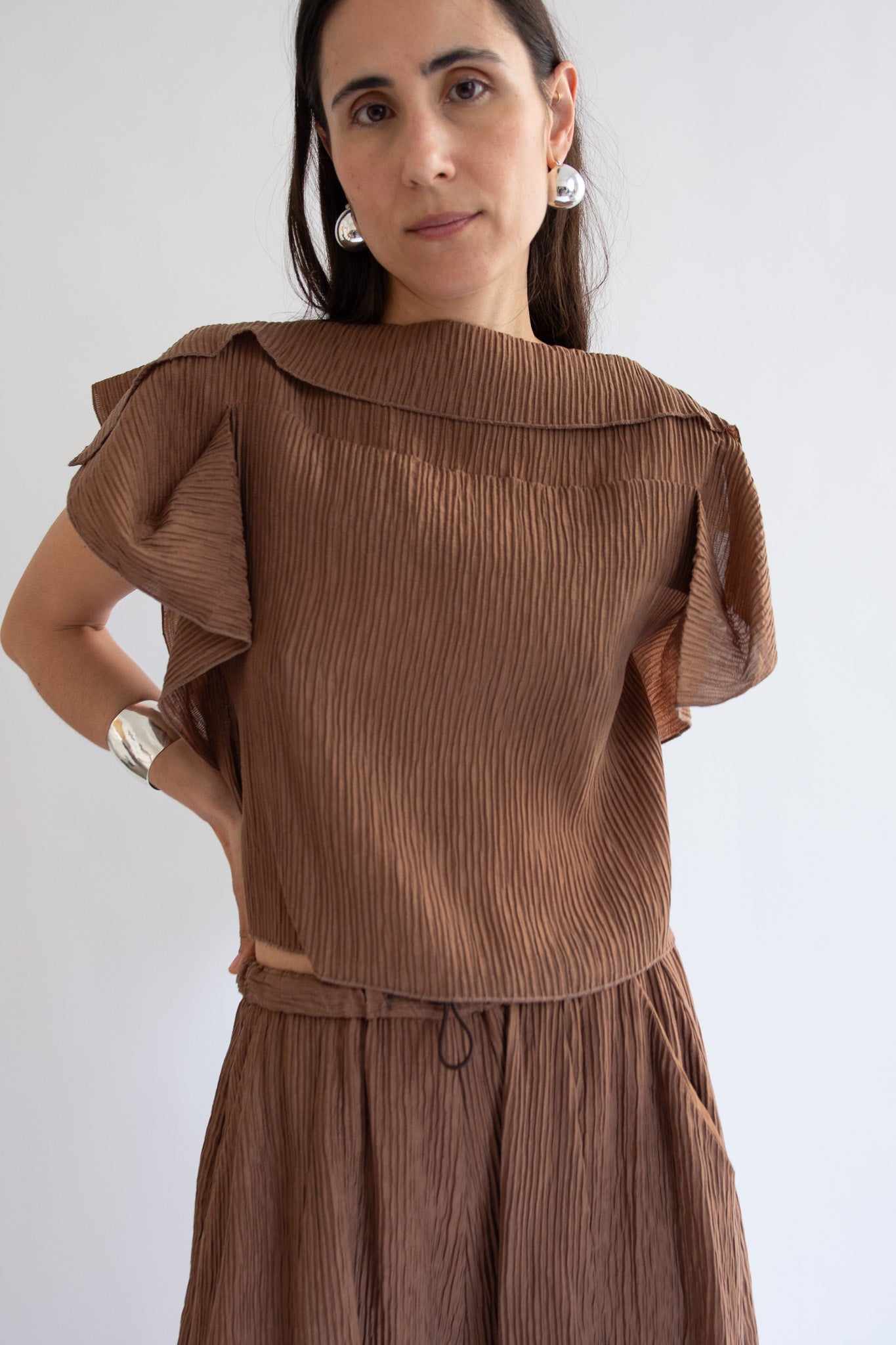RACHEL COMEY, Rivera Top, Brown