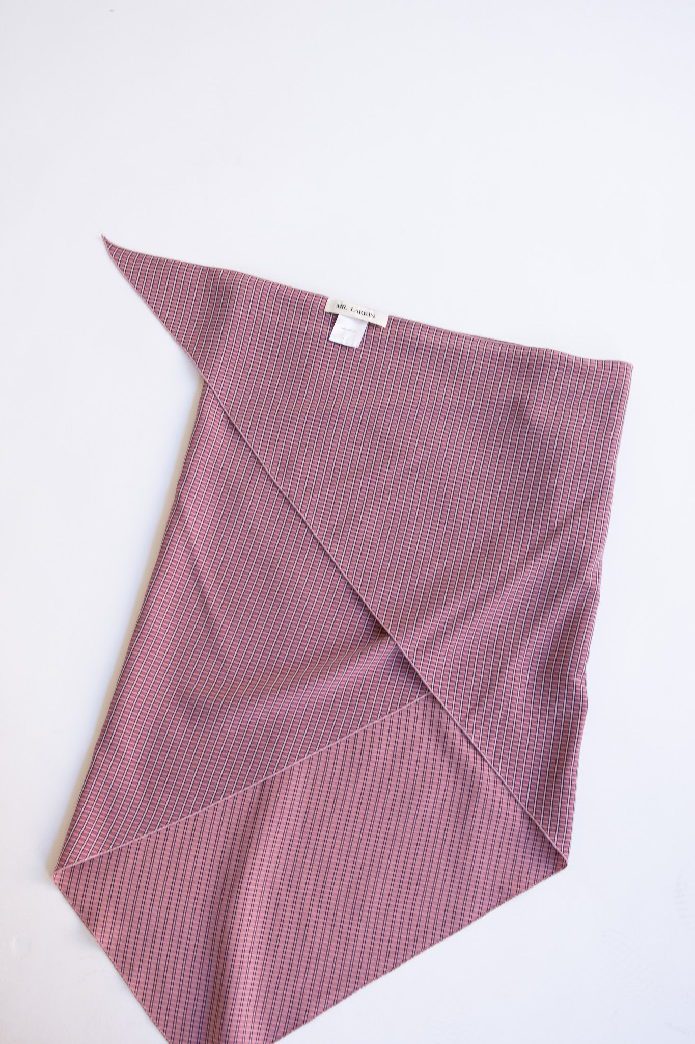 MR. LARKIN, Veda Scarf, Pink Plaid