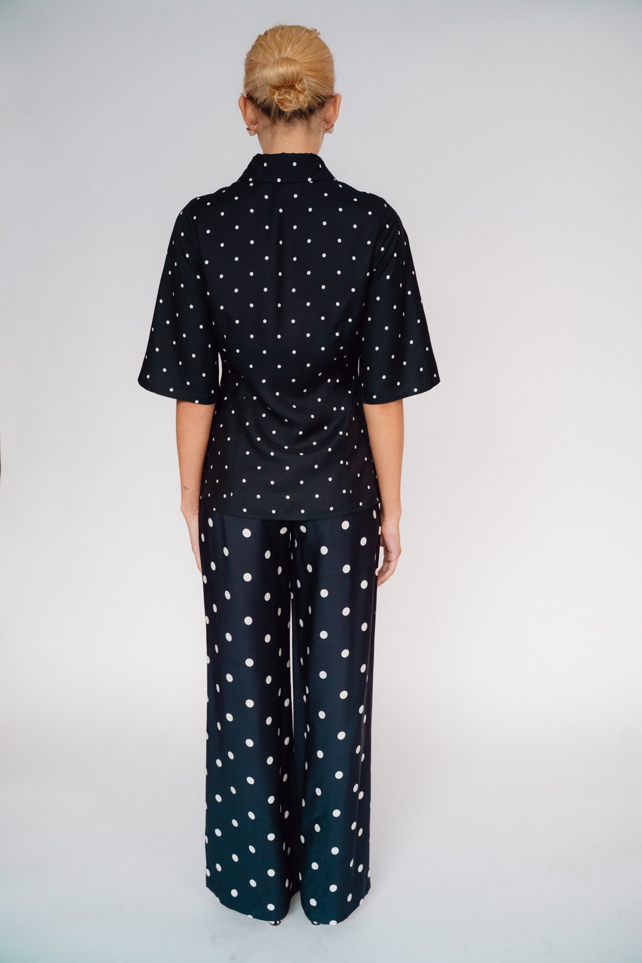 MR. LARKIN, Tillie Shirt, Black