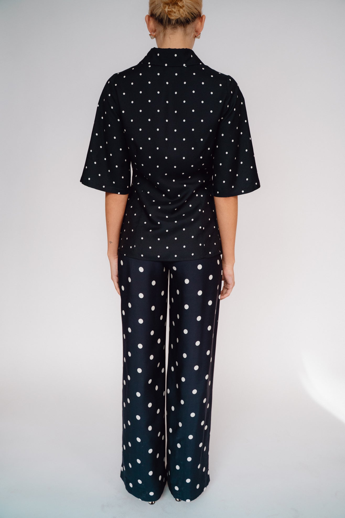 MR. LARKIN, Tillie Shirt, Black