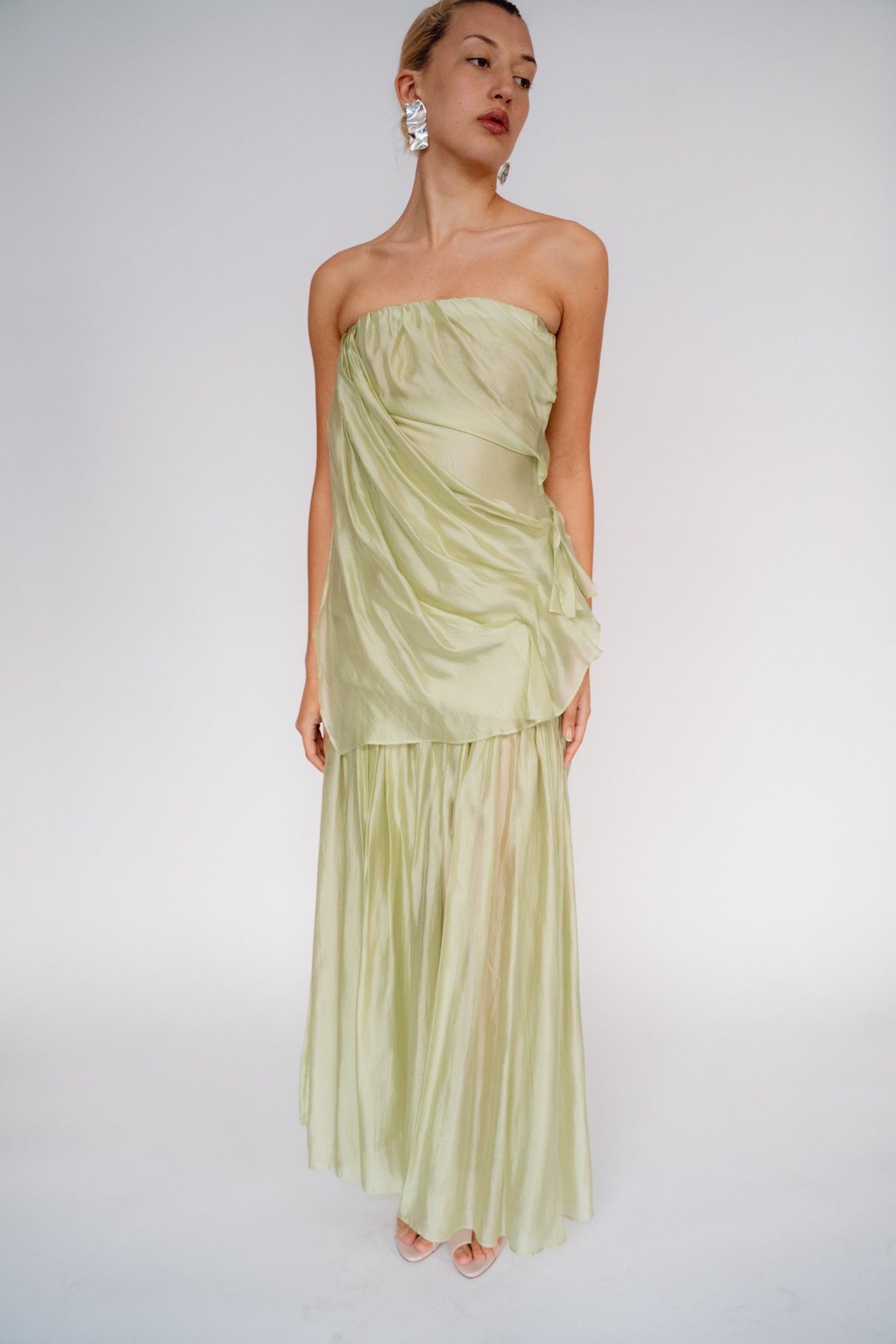 THE GARMENT, Gilian Dress, Dusty Green