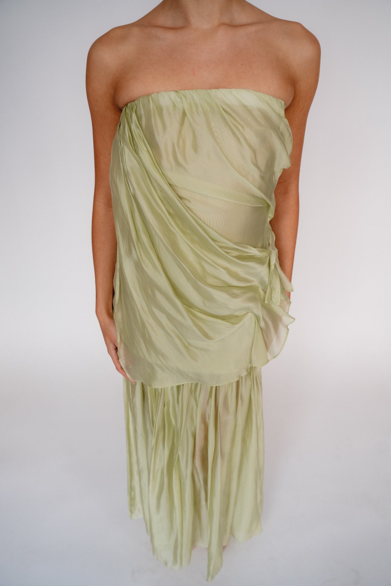 THE GARMENT, Gilian Dress, Dusty Green
