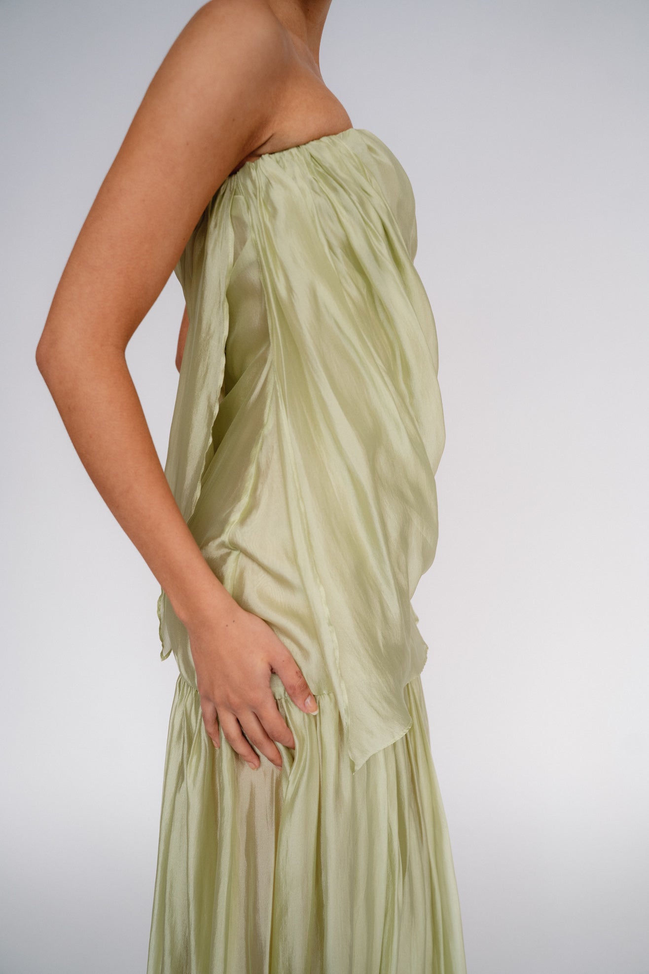 THE GARMENT, Gilian Dress, Dusty Green