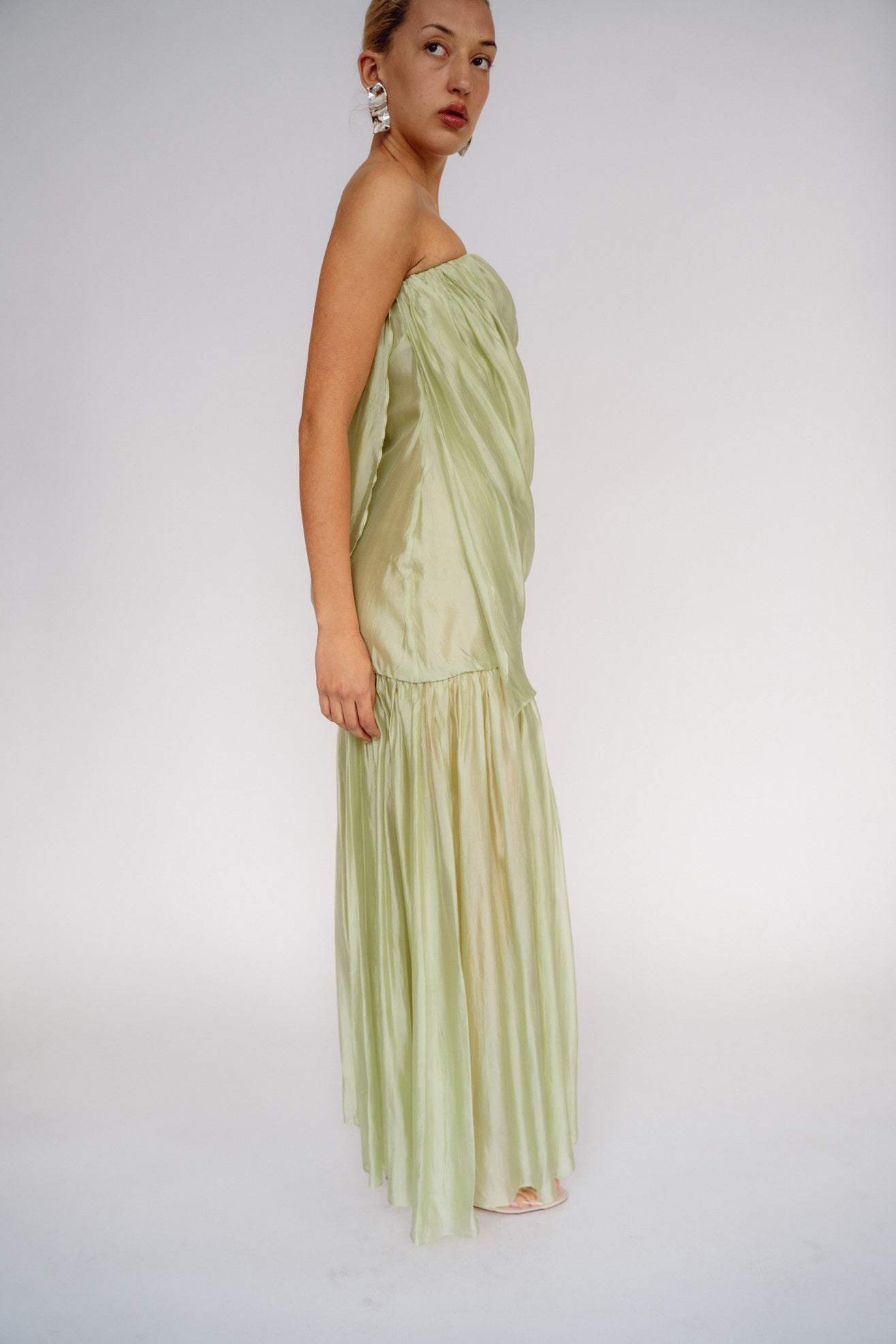 THE GARMENT, Gilian Dress, Dusty Green