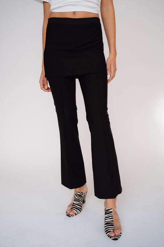 THE GARMENT, Noah Crop Skirt Pants, Black