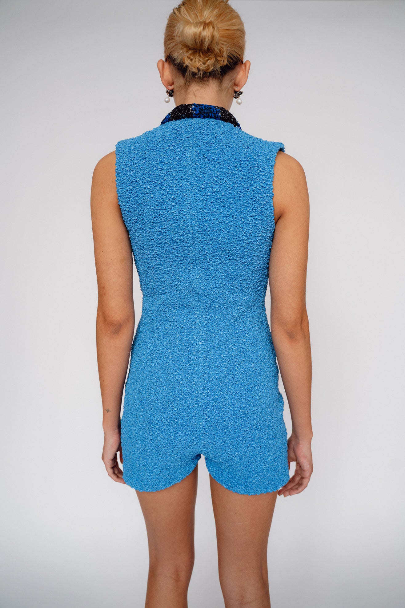 SUPER YAYA, Backburner Combishort, Sea Blue