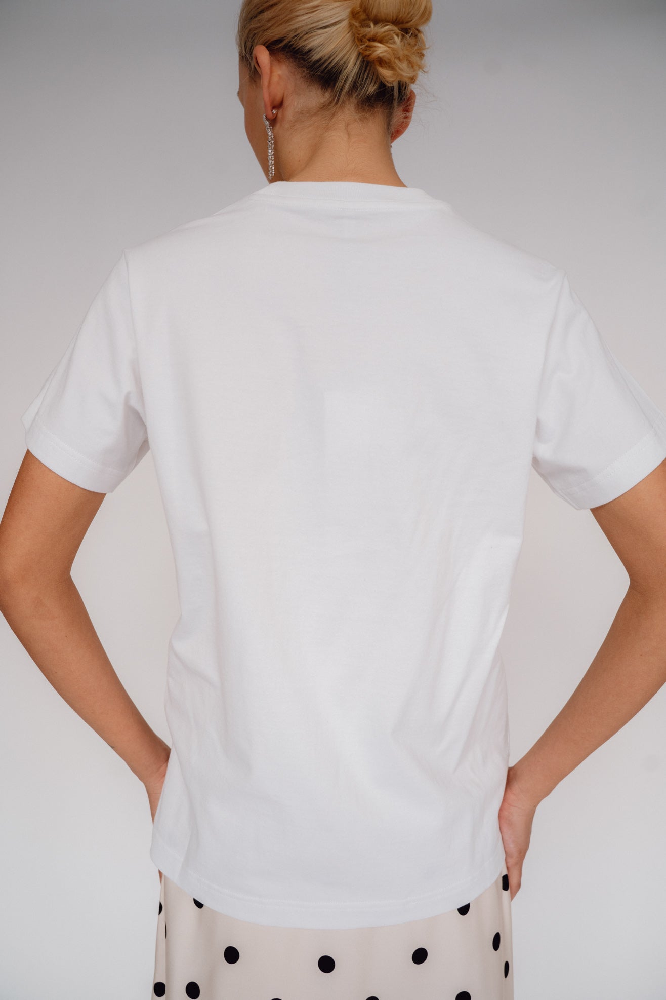 SUPER YAYA, Logo Classic T-shirt, White