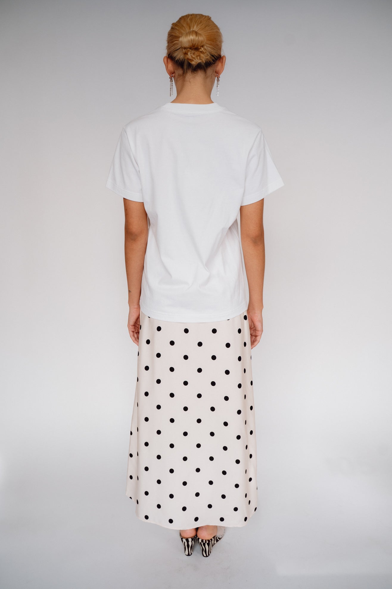 SUPER YAYA, Logo Classic T-shirt, White
