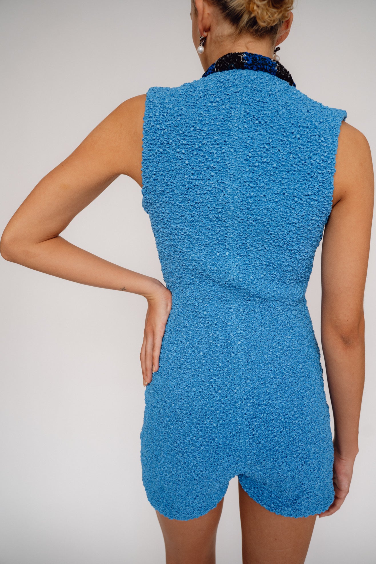 SUPER YAYA, Backburner Combishort, Sea Blue