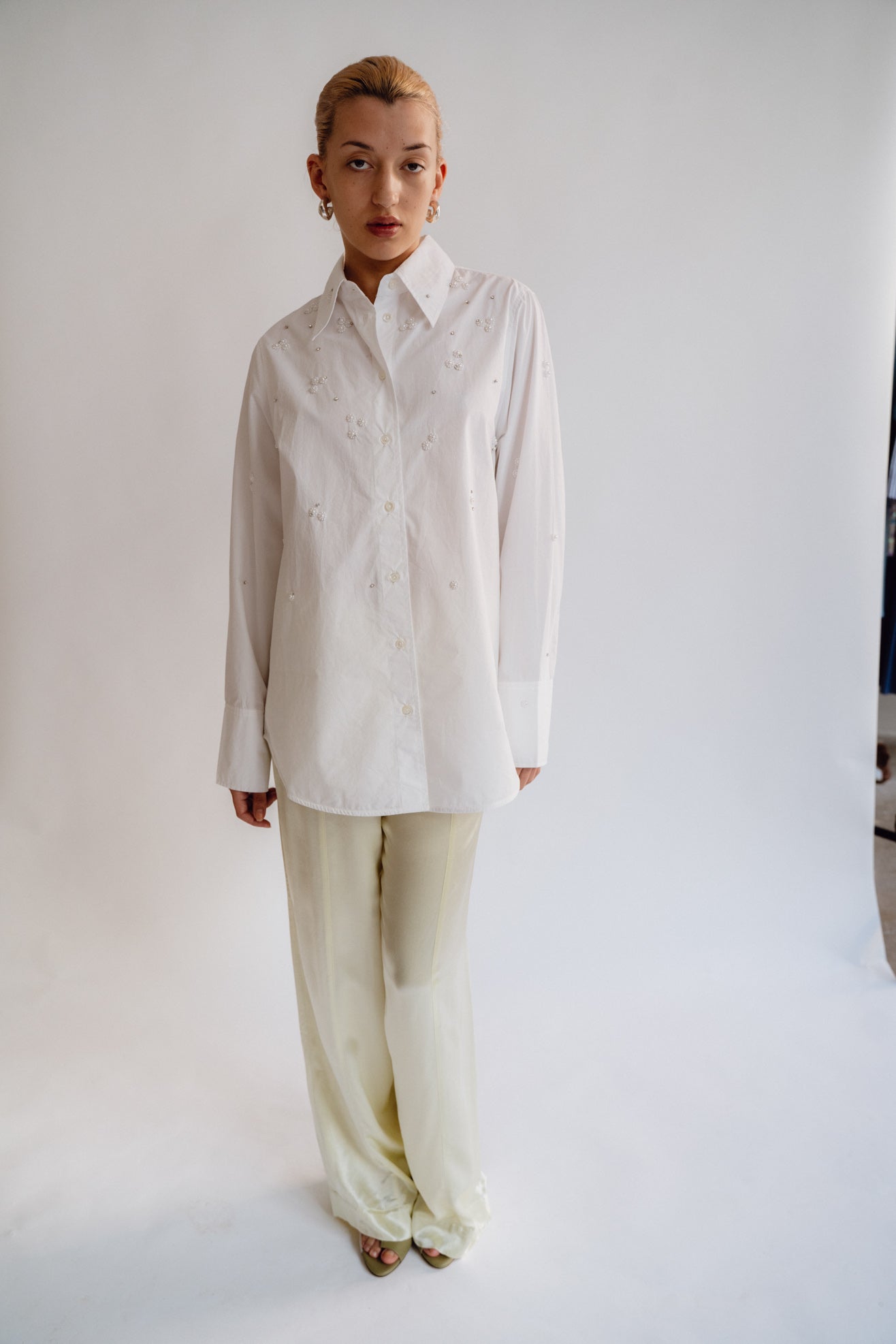 MR. LARKIN, Patty Beaded Shirt