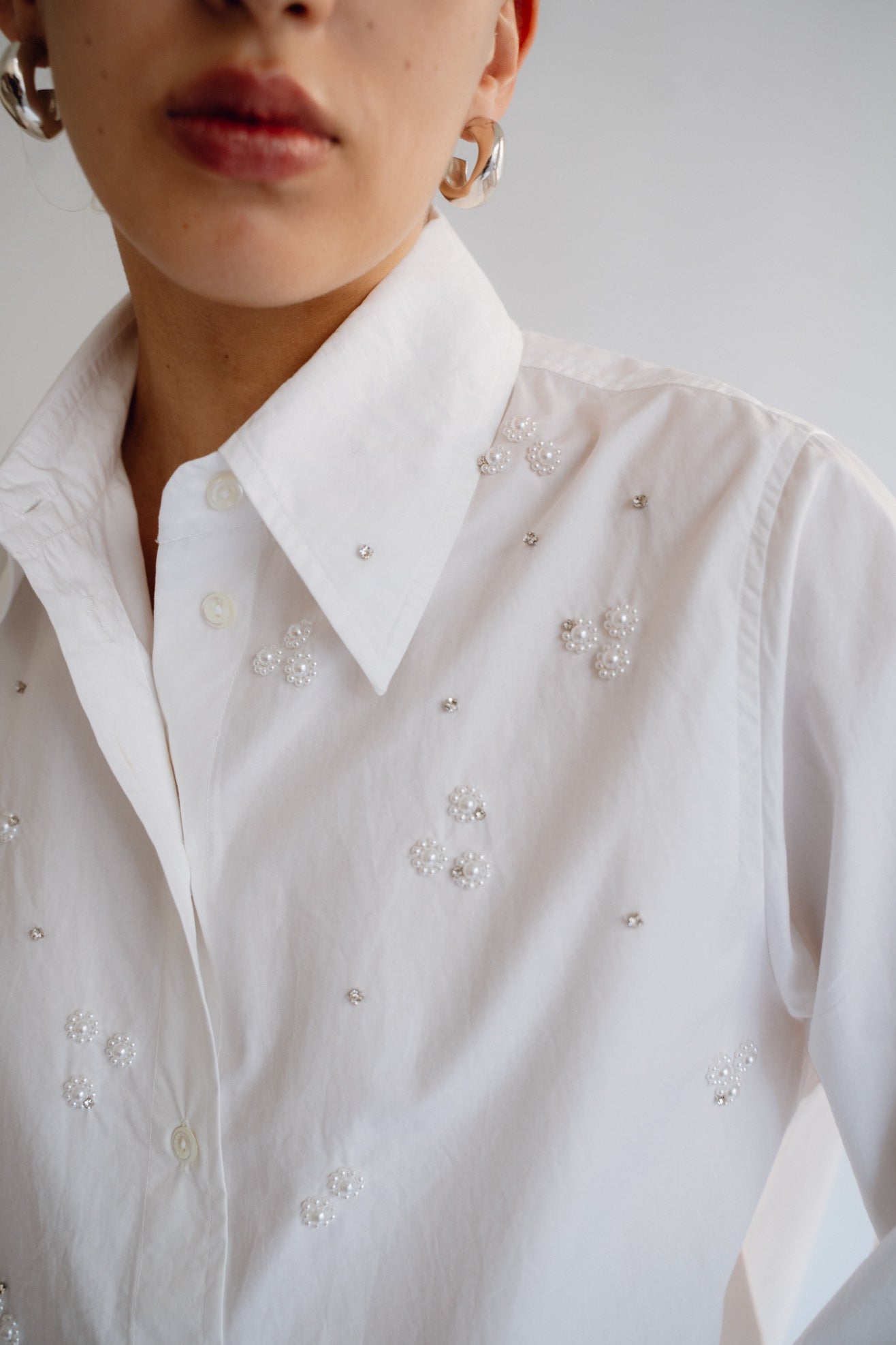 MR. LARKIN, Patty Beaded Shirt