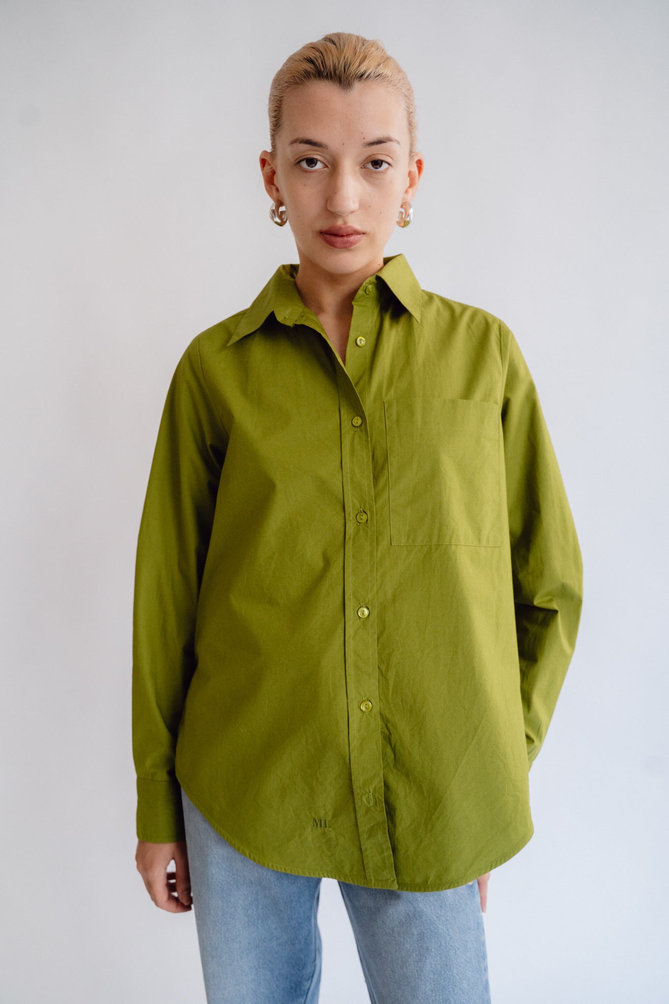 MR. LARKIN, Power Shirt, Olive