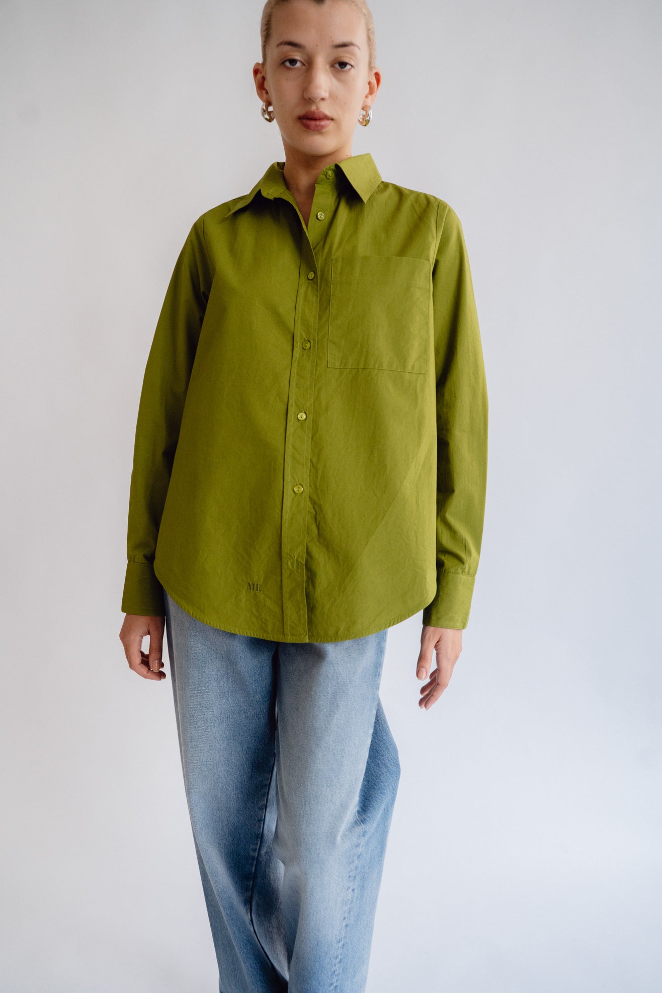 MR. LARKIN, Power Shirt, Olive