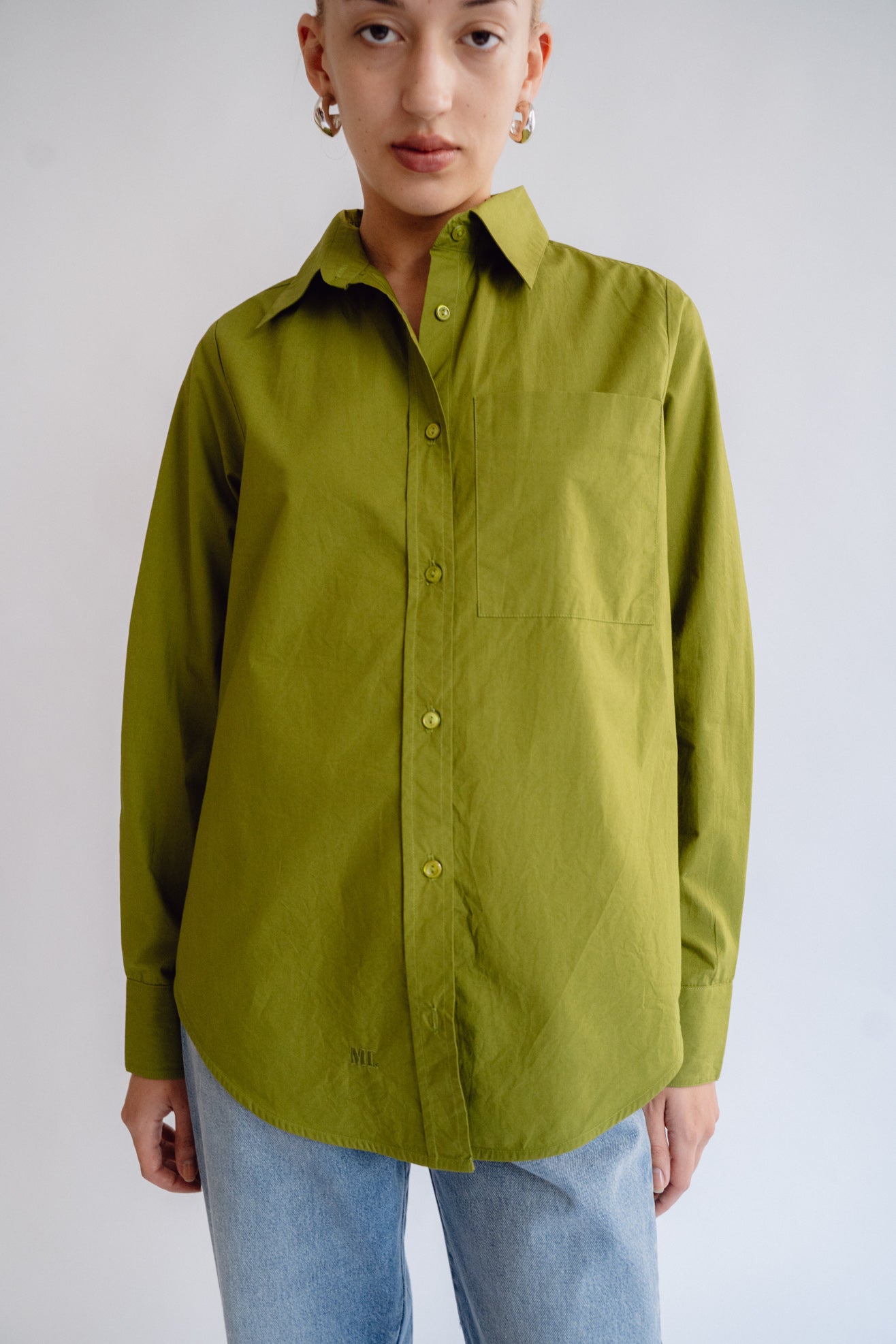 MR. LARKIN, Power Shirt, Olive